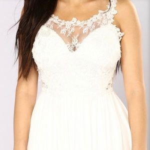 White Lace Dress